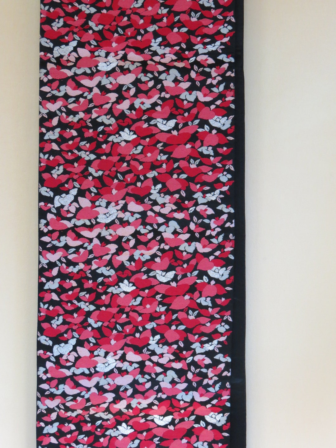 OBI TABLE RUNNER Silk Art Runner Vintage Japanese Obi Etsy