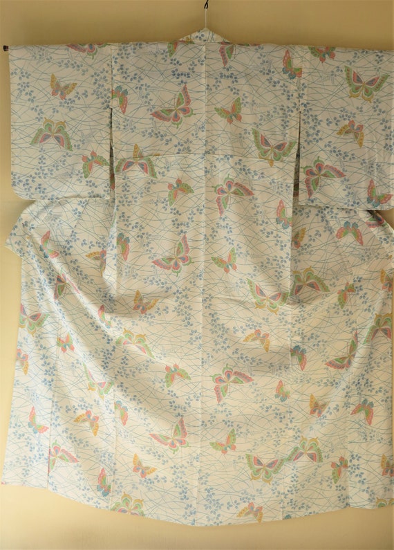 silk kimono vintage see - Gem