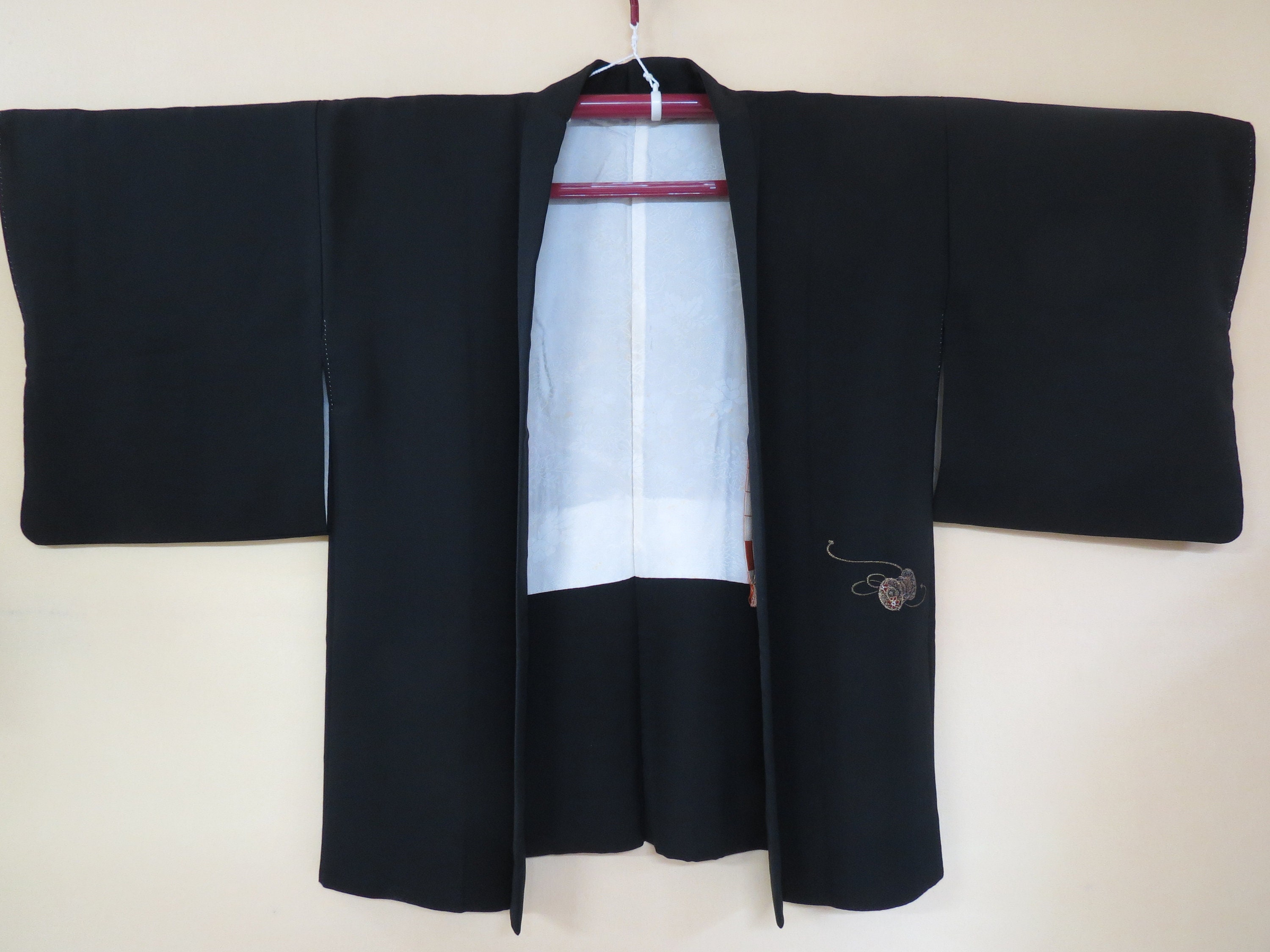 HAORI / SILK / URUSHI / Vintage Japanese Haori / Jacket / | Etsy