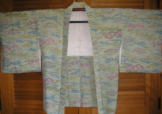 Haori / Vintage / Silk Japanese Haori / Kimono Jac