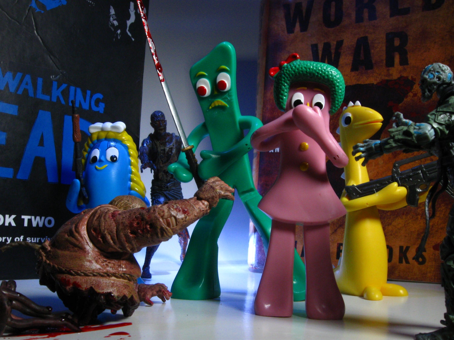 World War Gumby Photo Print