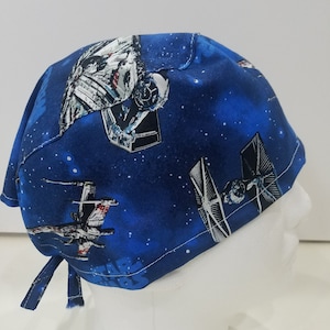 Men&#39;s Star Wars Ship Scrub/ Surgical Cap