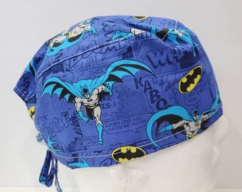 Batman Scrub Hat - Etsy Australia