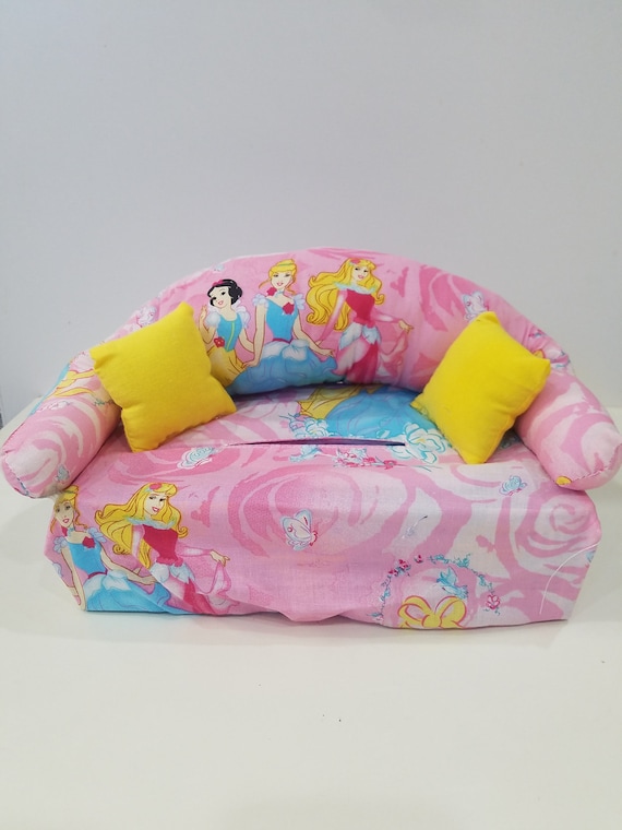 Disney Princess Couch Tissue Box Cover Etsy