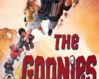 The Goonies 2" x 3" Fridge Magnet Vintage Art