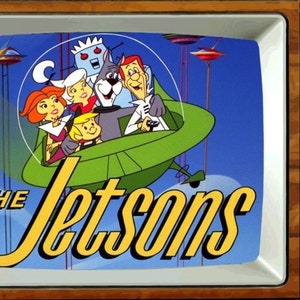 THE JETSONS TV Fridge Magnet 2" x 3" art Saturday Morning Cartoons Refrigerator nostalgic retro