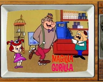 Wally Gator Classic Retro TV SATURDAY MORNING CARTOON Fridge