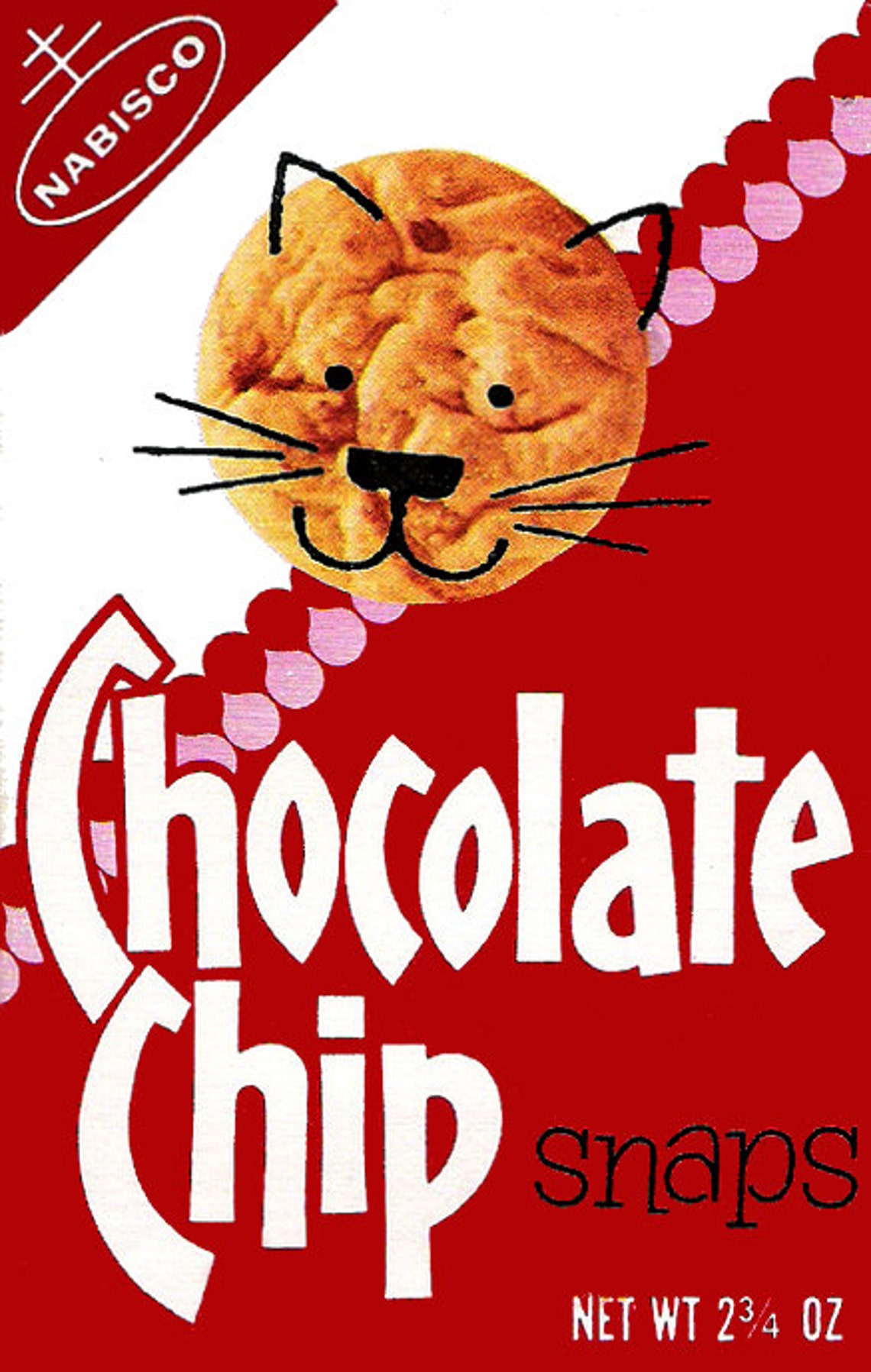 Nabisco Chocolate Chip Snaps 2 X 3 Fridge Etsy