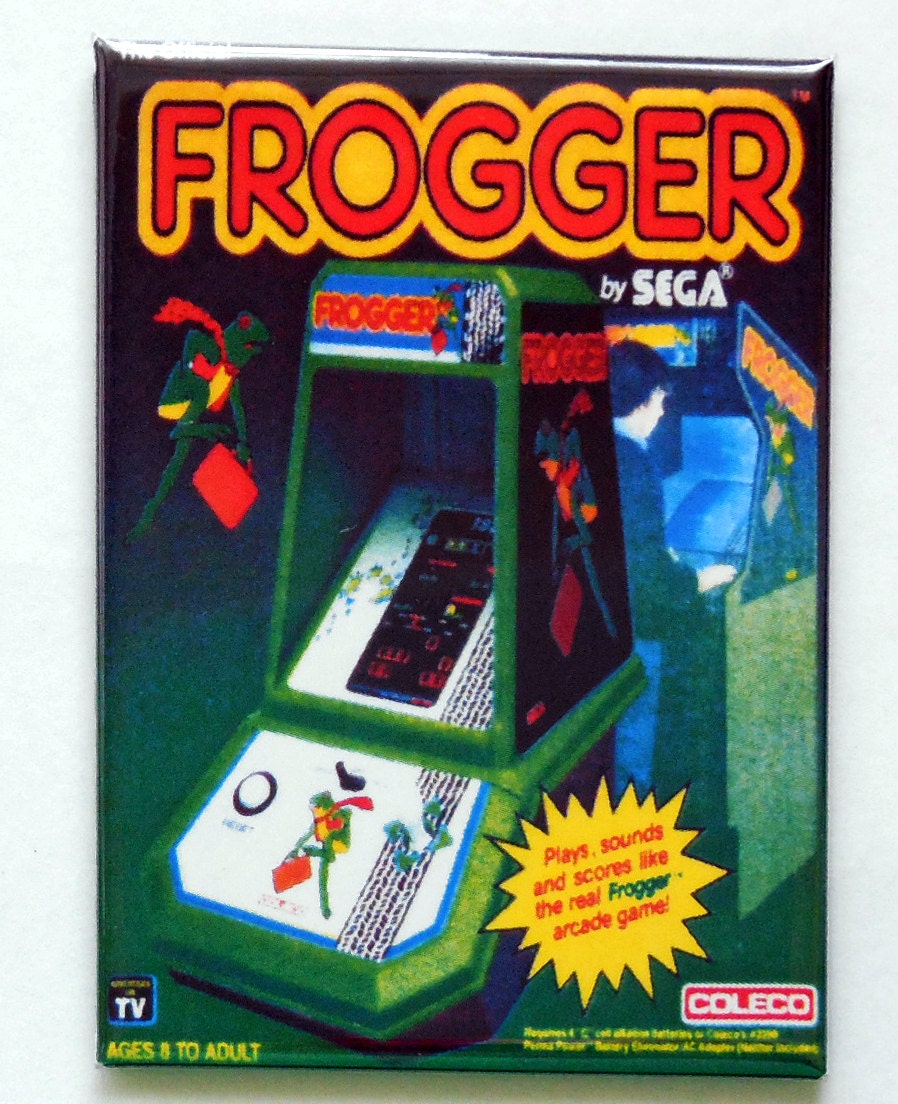 Vintage FROGGER Table Top Arcade Game Coleco 2