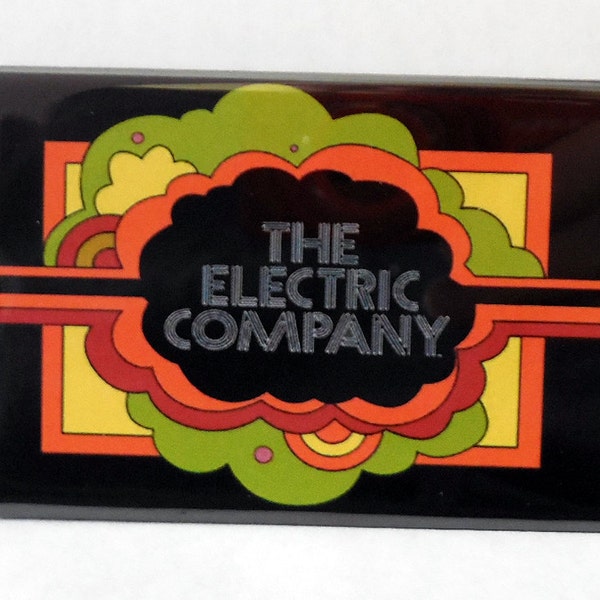 THE ELECTRIC COMPANY 2" x 3" Fridge Magnet Art Vintage