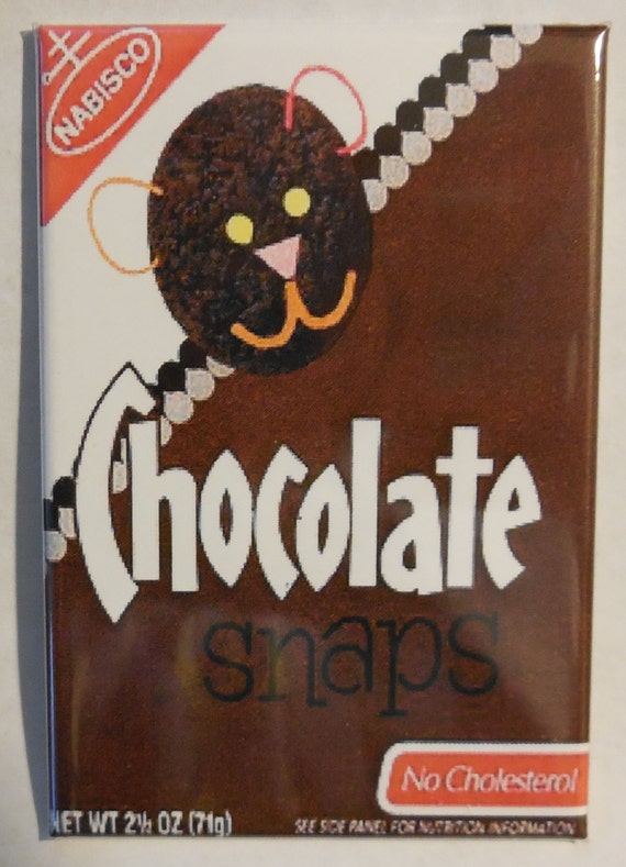 Nabisco Chocolate Snaps 2 X 3 Fridge Art Etsy