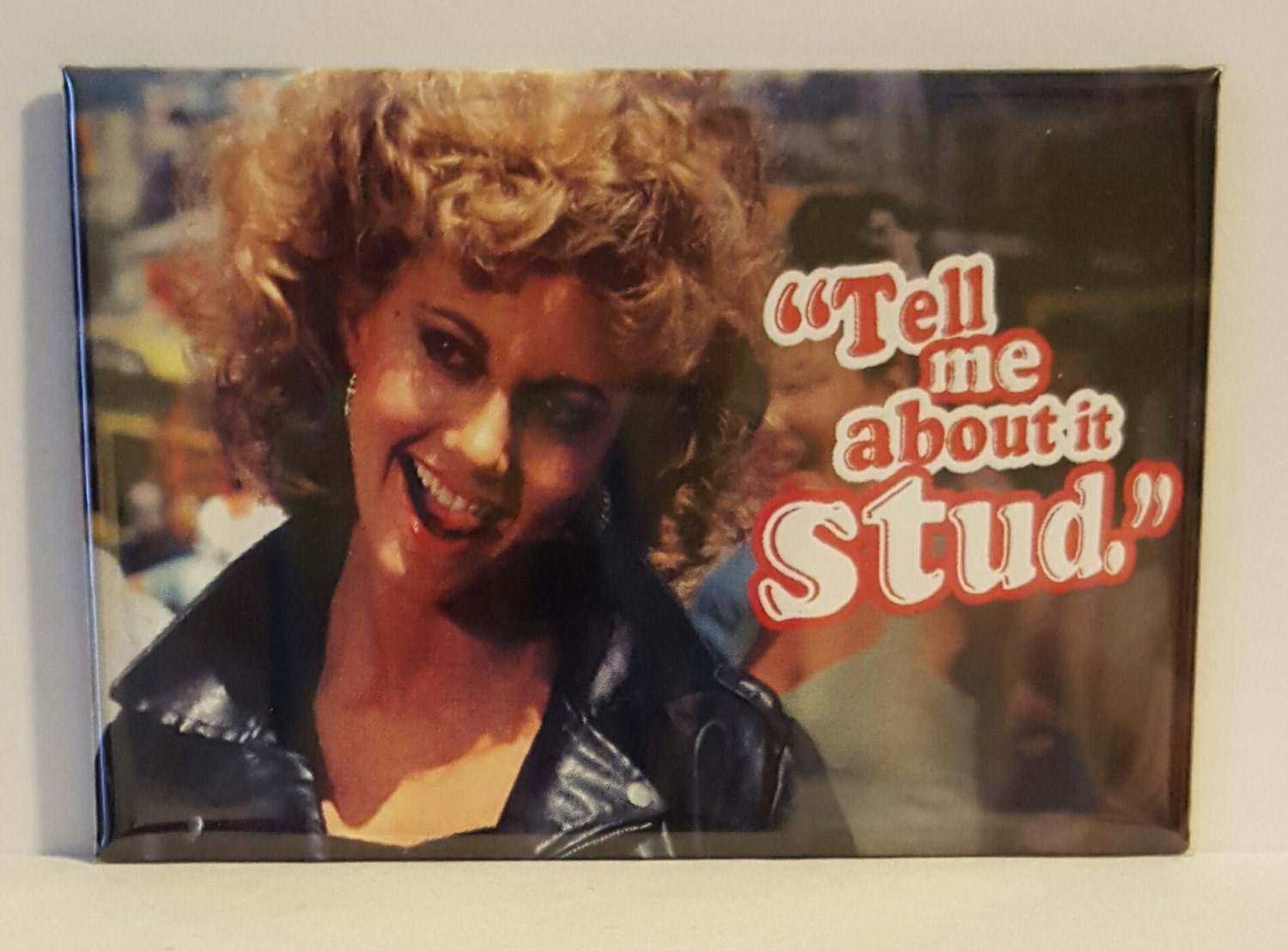 Sandy Tell me about it stud Grease Movie 2 x | Etsy