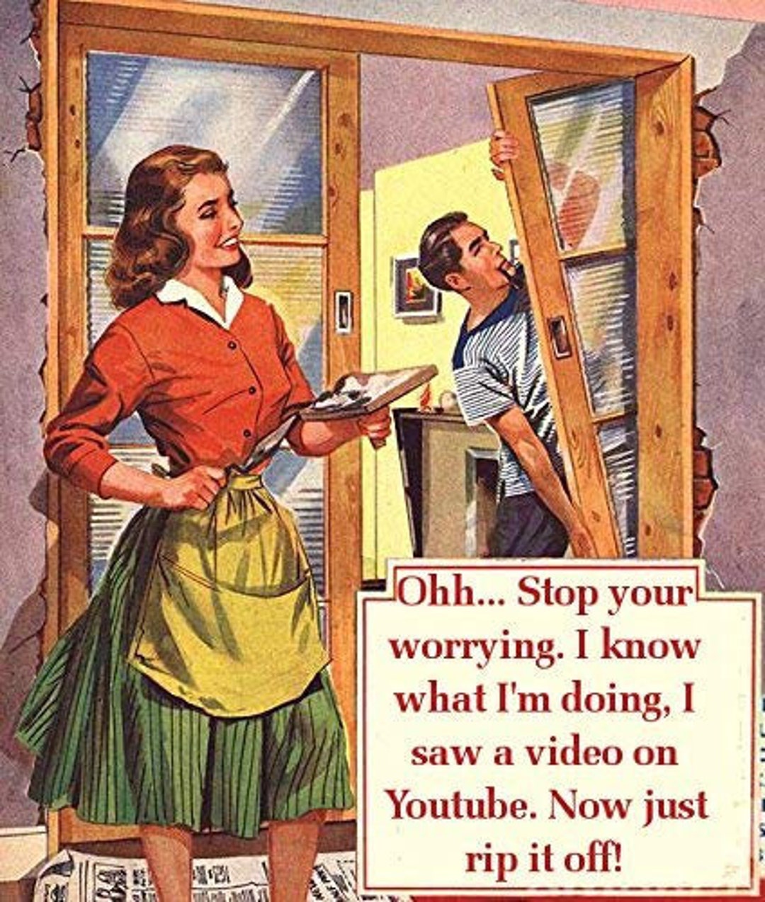 I Know What I Am Doing I Saw a YOUTUBE Video 2 X 3 - Etsy I Know What I Am Doing I Saw a YOUTUBE Video 2 X 3 - Etsy