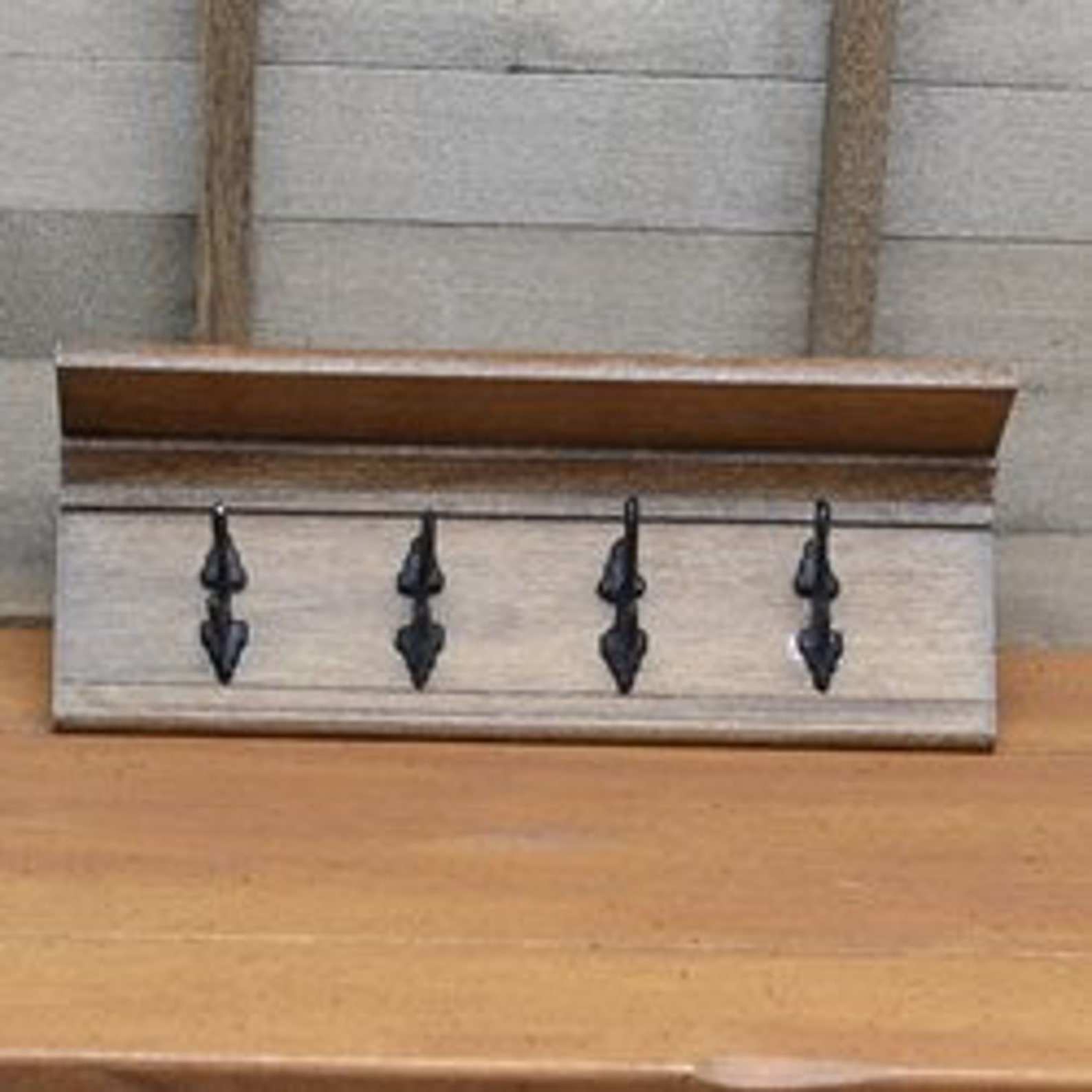 Miniature Wall Rack, Dollhouse Coat Shelf, Dollhouse Wall Rack