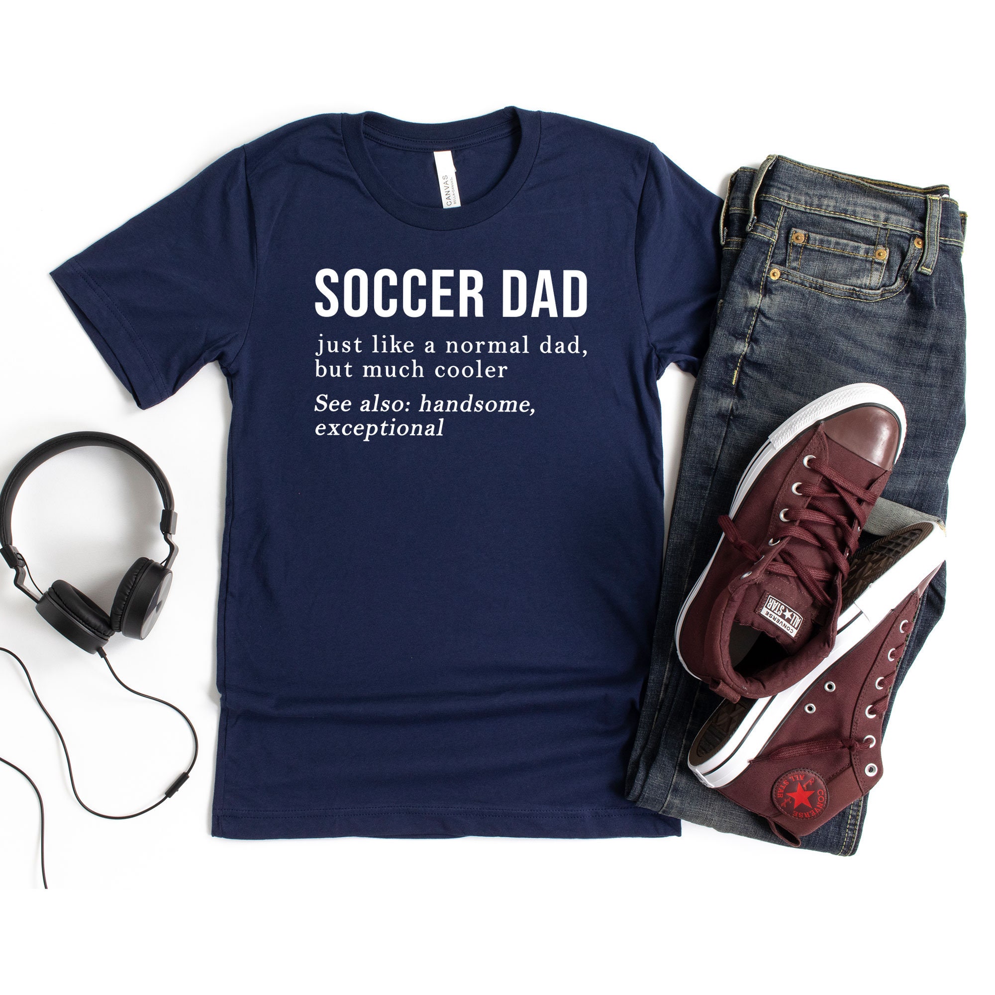 Funny Soccer Dad Shirt Soccer Dad Tshirt Soccer Dad Gift Etsy