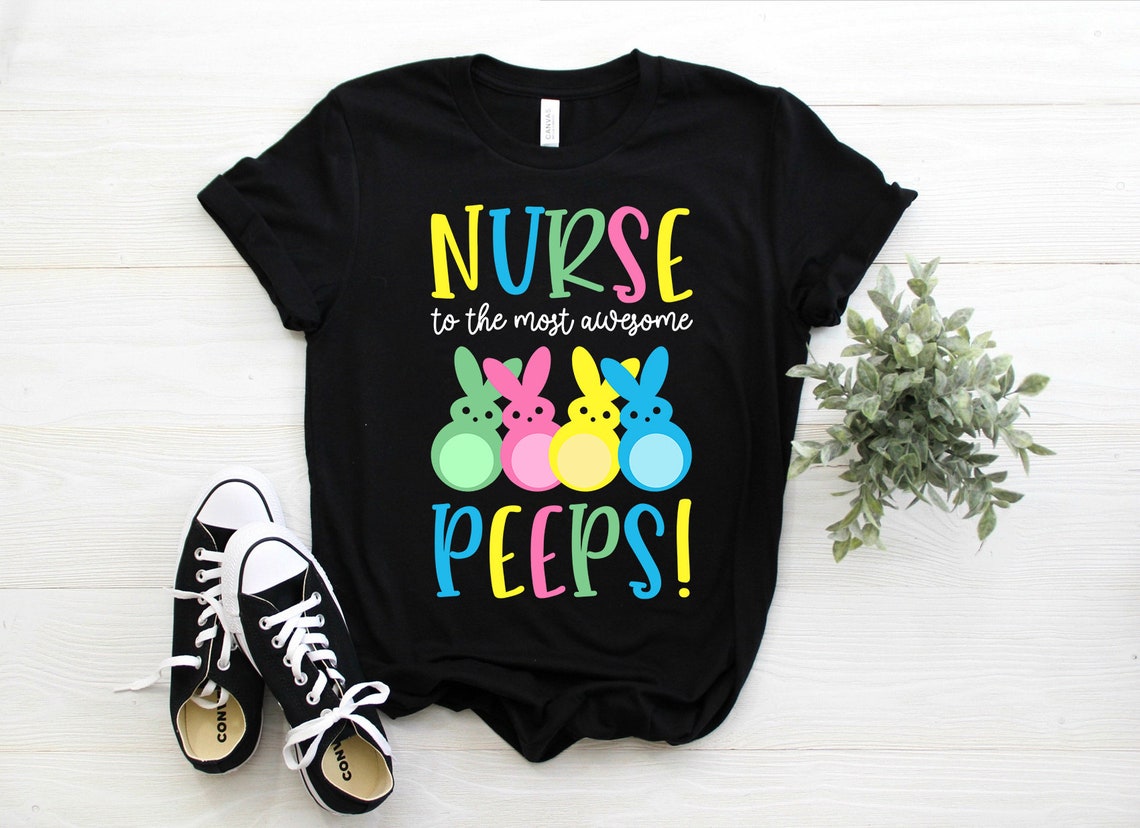 Funny Nurse Shirt Nurse Easter Shirt Nurse Easter Bunny Etsy