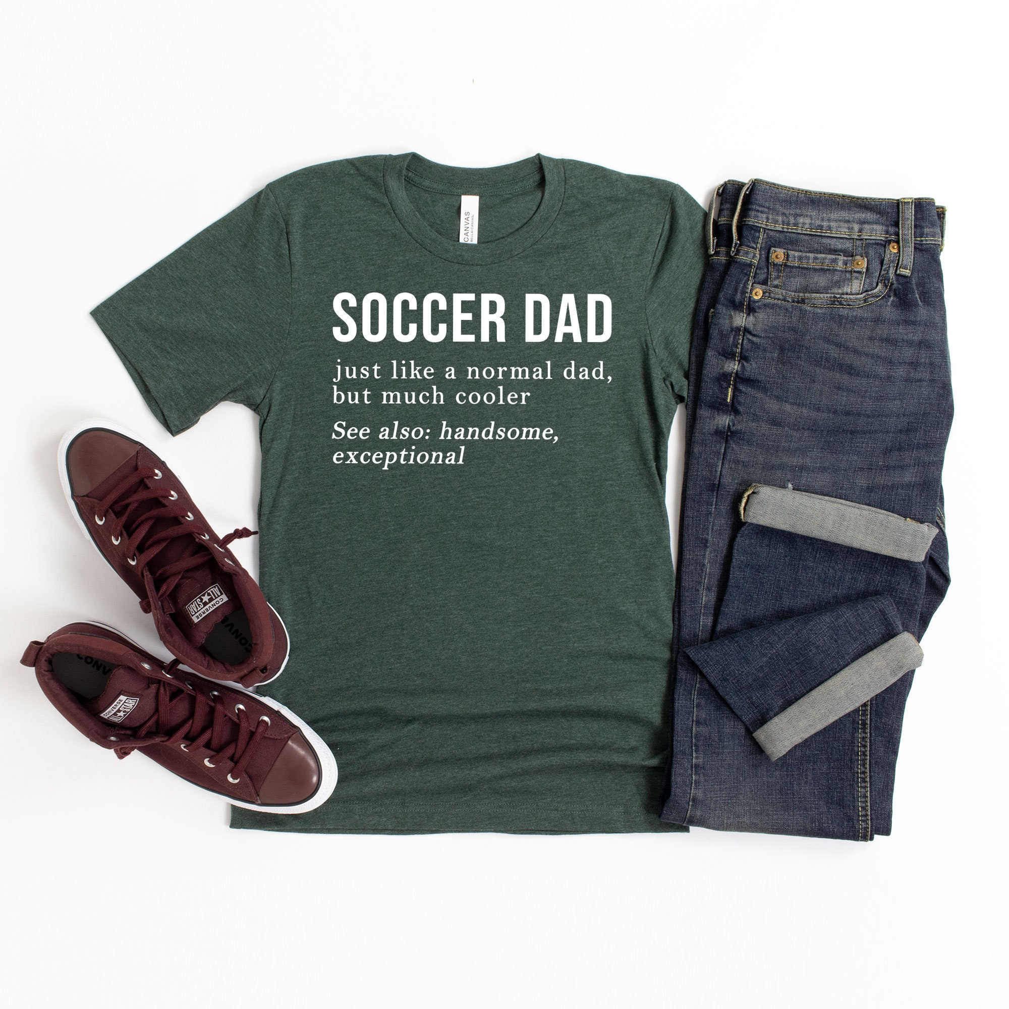 Funny Soccer Dad Shirt Soccer Dad Tshirt Soccer Dad Gift Etsy
