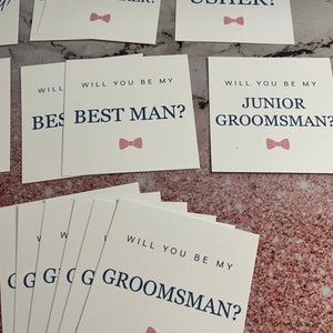 Groomsmen Proposal Card Will You Be My Groomsman Will You Be My Best Man Groomsmen Proposal Idea Groomsmen Wedding Card image 7