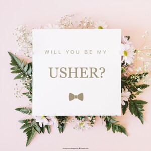 Groomsmen Proposal Card Will You Be My Groomsman Will You Be My Best Man Groomsmen Proposal Idea Groomsmen Wedding Card image 3