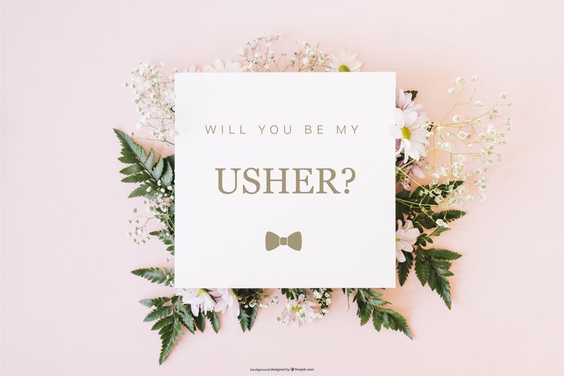 Groomsmen Proposal Card Will You Be My Groomsman Will You Be My Best Man Groomsmen Proposal Idea Groomsmen Wedding Card image 3