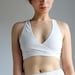 Annette-aq reviewed Pure Organic Cotton Bralette. 100% Organic Cotton. Comfortable Breathable Bra. Sustainable Natural Handmade Lingerie. Sleep bra. Nursing bra