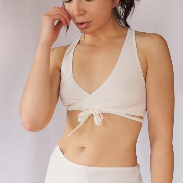 Wrap Around Bra Etsy
