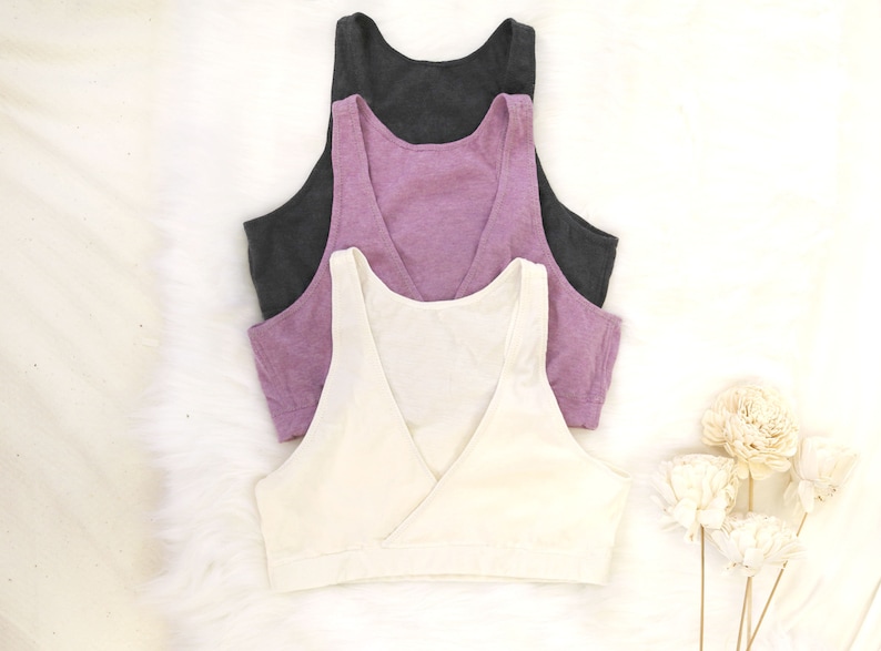 organic cotton bra