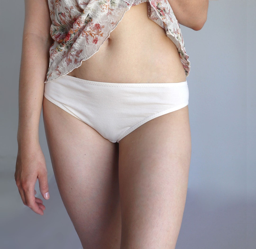 Pure Organic Cotton Panties. Sustainable Womens Underwear 
