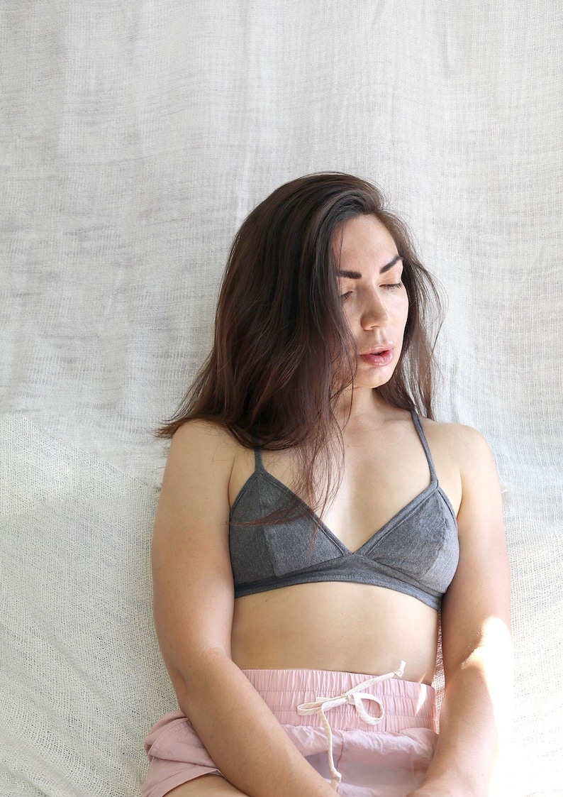 organic cotton bra