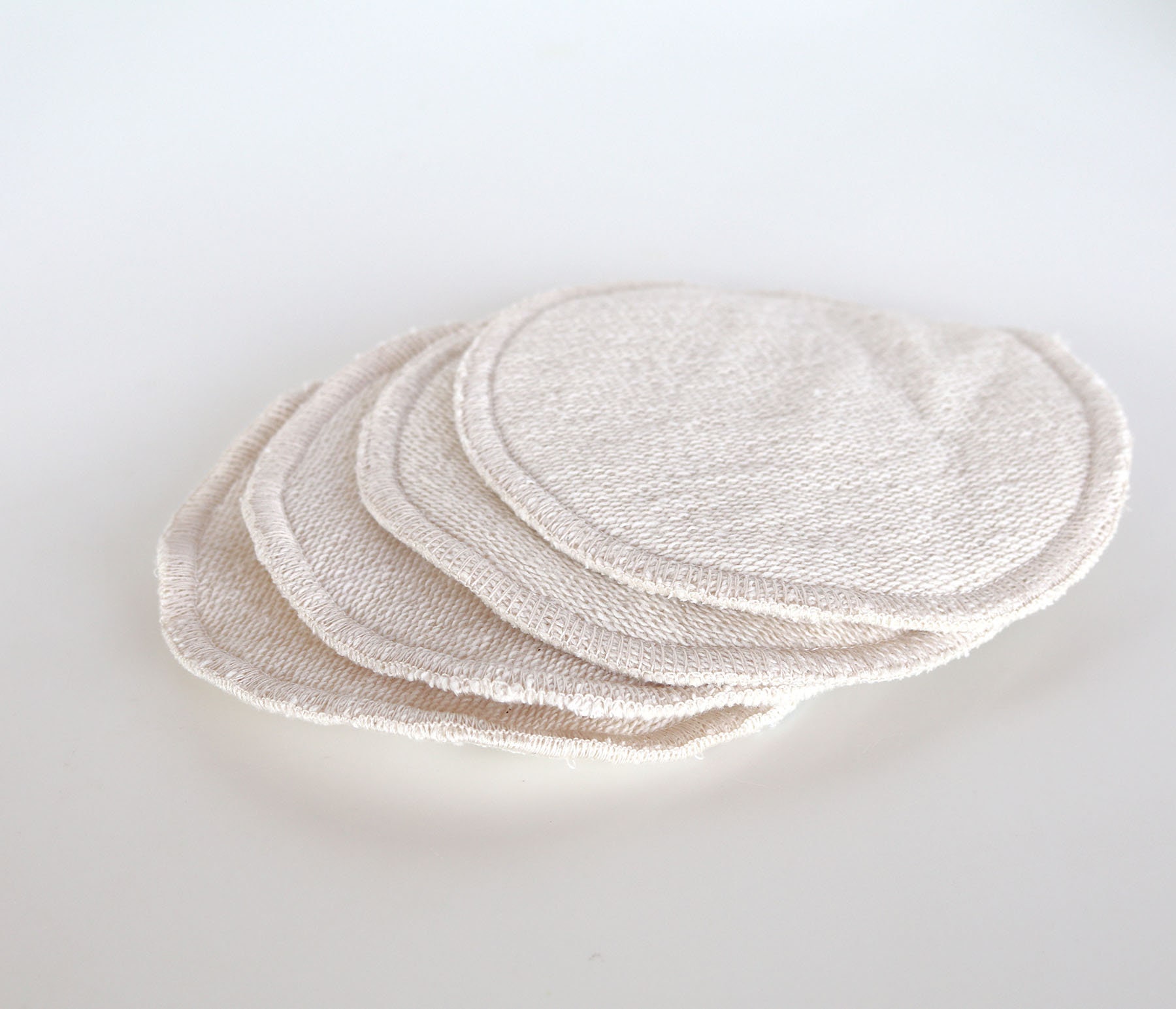 Organic Cotton Nursing Pads. Pack of 2. Washable Reusable Etsy