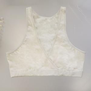 100% Organic Cotton Top. Nursing Bra. Sensitive Skin Cotton Bralette. Lingerie. Lounge Pajama Top. image 3