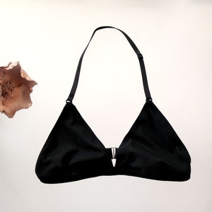 Backless Bra. Halter Open Back Bralette. Bra for Backless Dress image 7