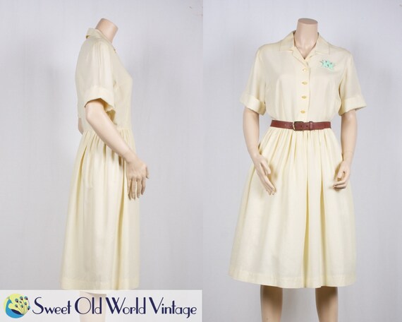 1950s shirt dress