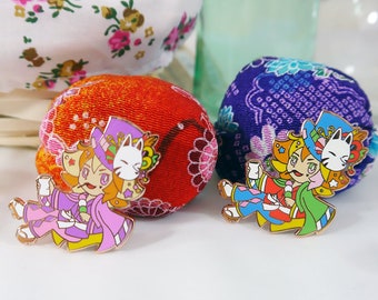 Enamel Pin: Alice in Kyoto Wonderland Mad Hatter