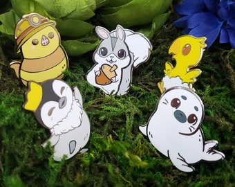 Enamel Pin: Warriors of Cute Minions - Companions - RPG - Fantasy - Cute Accessory