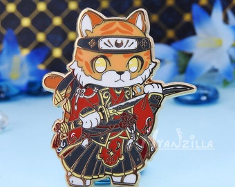 Emaille pin B-klasse: Warriors of Cute seizoen 2 - samoerai