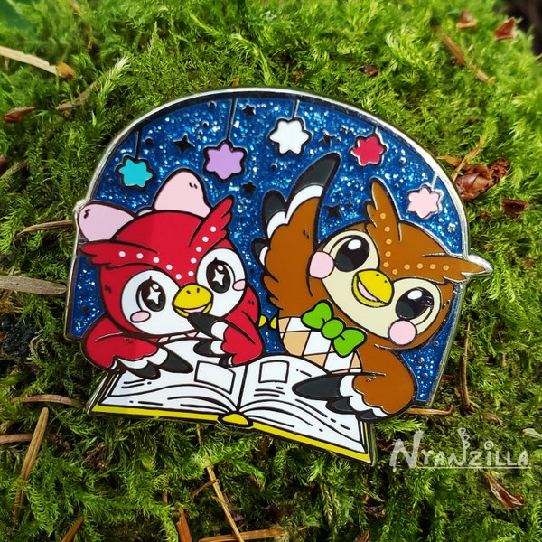 Enamel Pin: Island Adventure - Under the Starry Sky