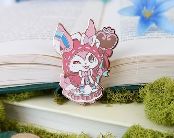 Enamel Pin: Elementalist - Fairy - Mage - RPG Fantasy - DnD - Cute Accessory