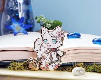 Enamel Pin: Warriors of Cute Season 2 - White Mage - WHM - Healer - RPG - DnD - Cute Accessory - Eorzea