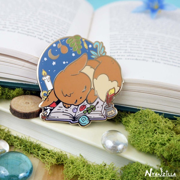 Spilla smaltata di grado B: Elementalista - Mago dormiente - Studio - RPG - DnD - Accessorio carino