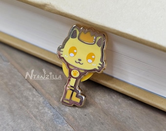 Mini Enamel Pin: Mini Key - Cat Key - Dungeon - RPG - DnD - Cute Accessory