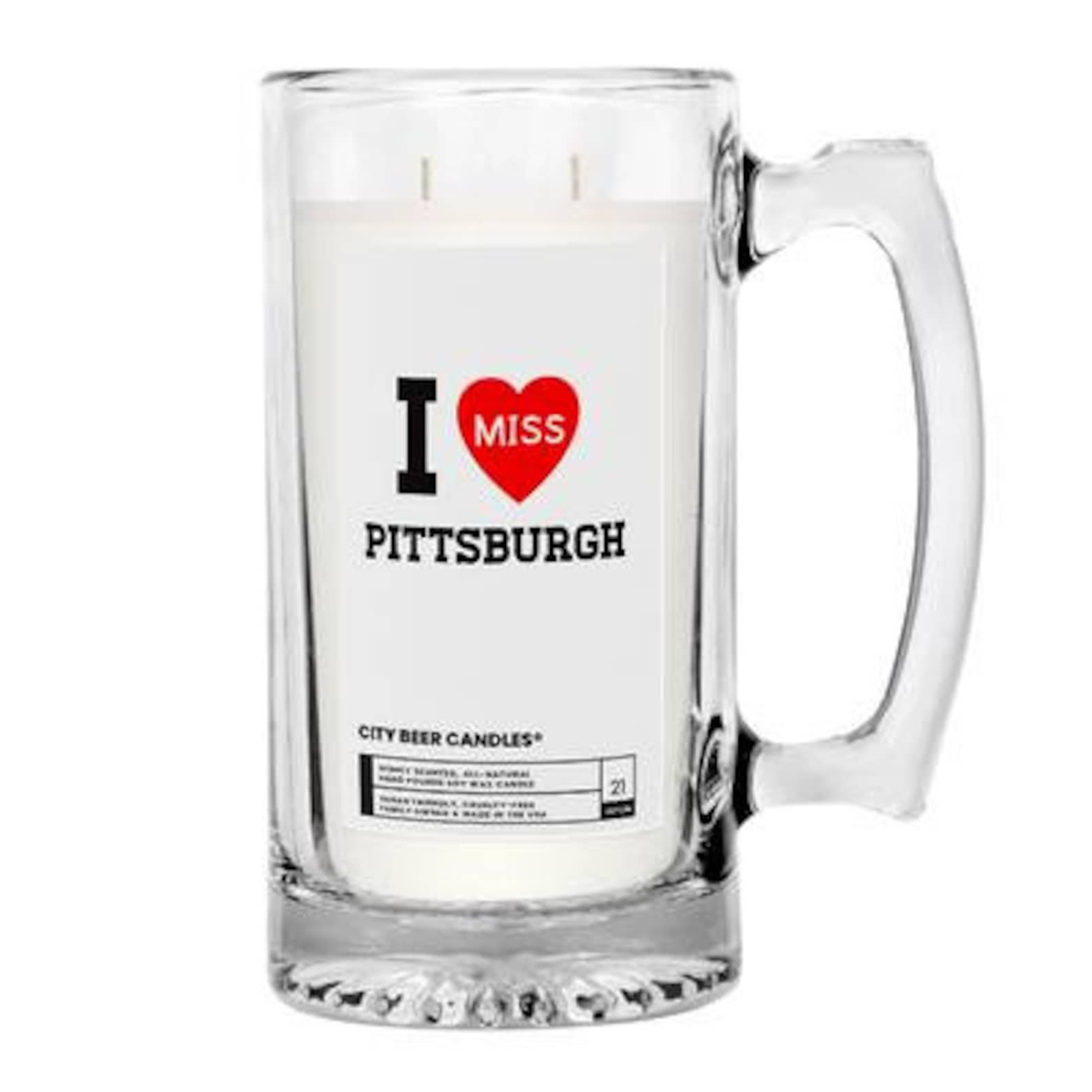 I miss Pittsburgh City Beer Candles Etsy