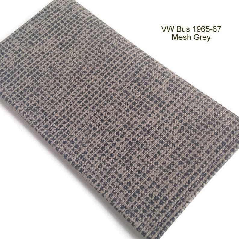 VW Volkswagen Bus Vinyl Upholstery Checkbook Cover