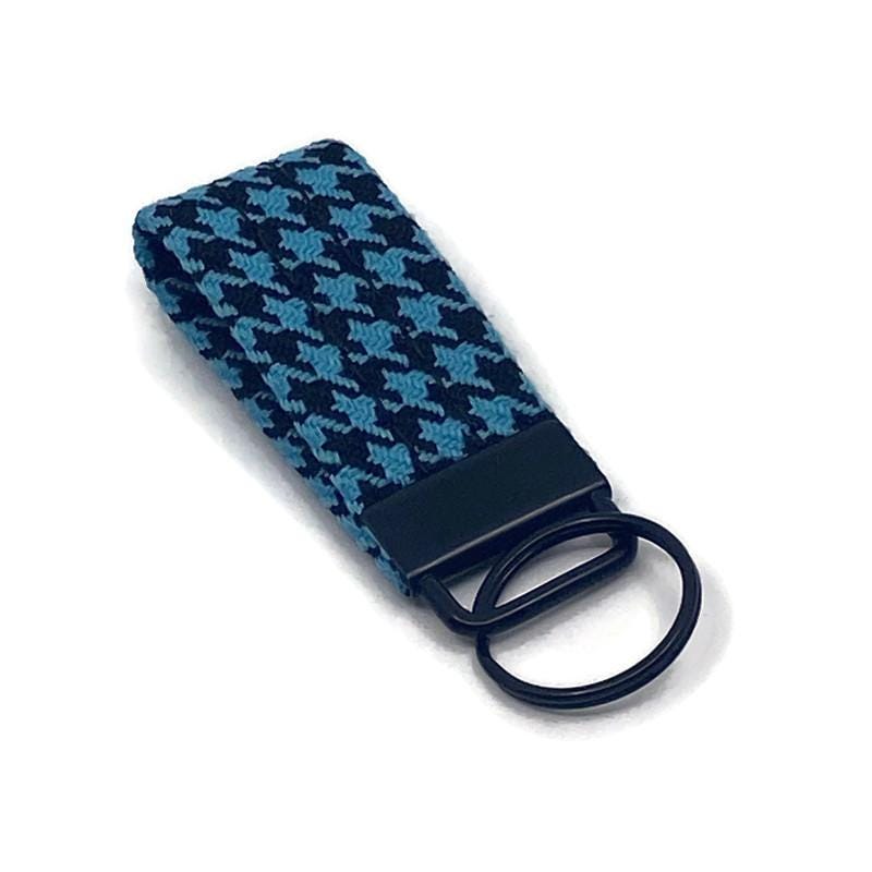 ビンテージ FFA カレッジ チャーム ポケットナイフ ウォッチチェーン Vintage Style Key Chain | Houndstooth Key Fob | Patterned Key Ring