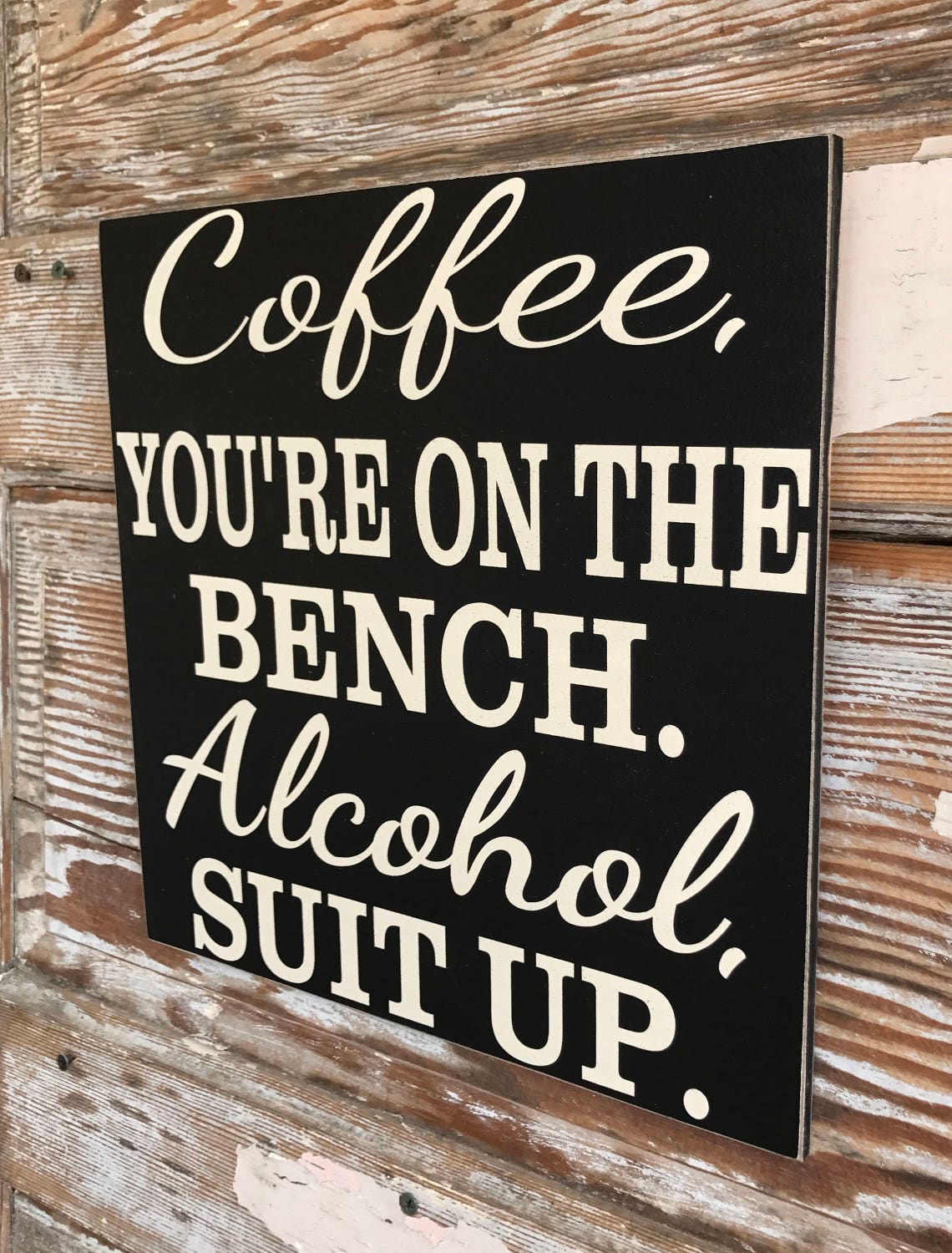 coffee you are on the bench t shirt