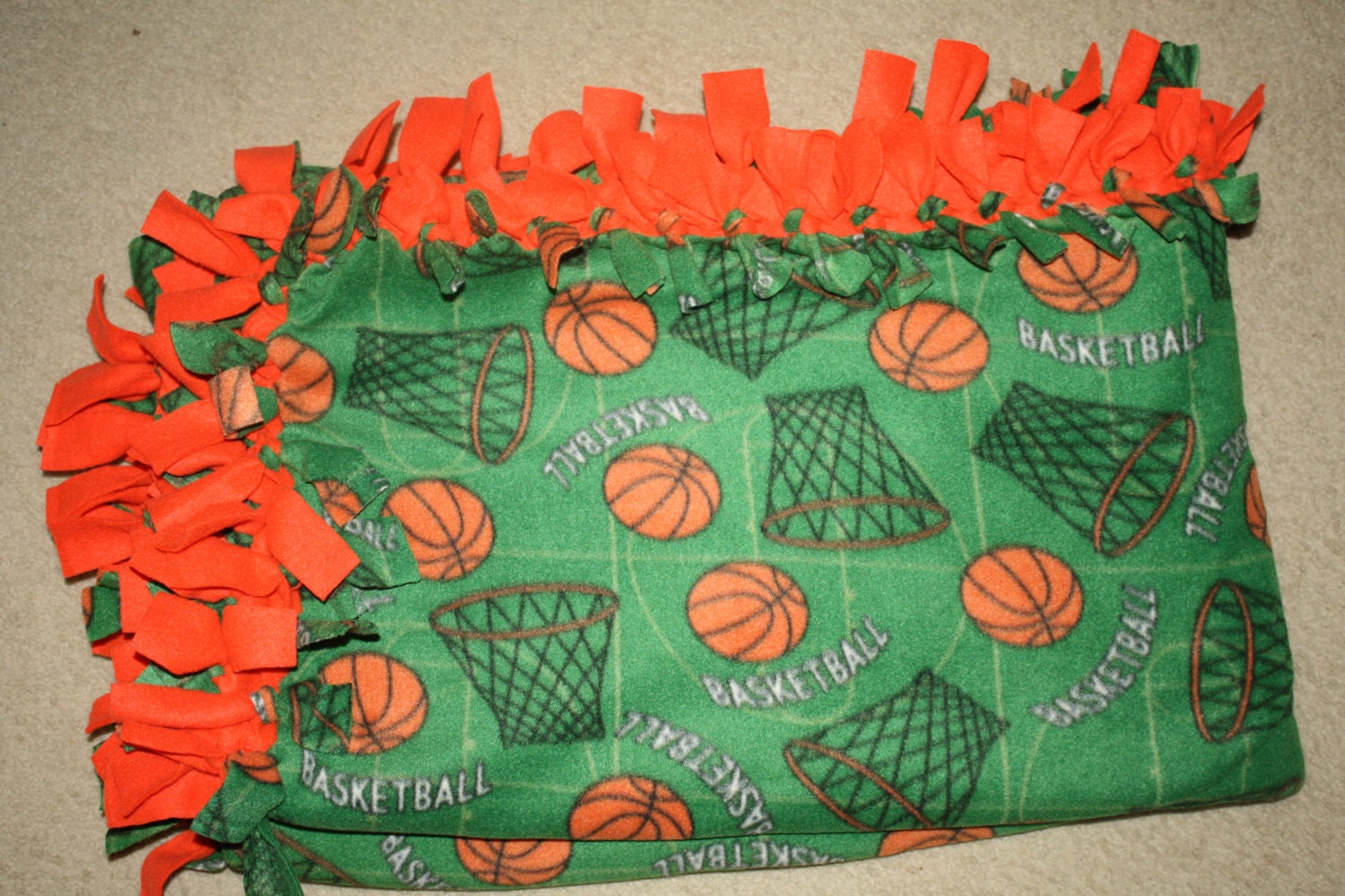 Basketball Fleece Blankets Etsy