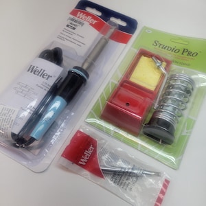 Solder Art Beginner Kit | Included Weller Iron, Stand & 3/16&quot; Tip