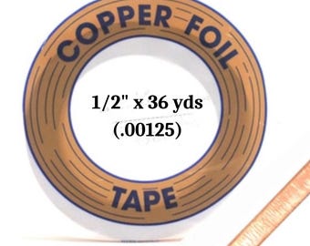 1/2" EDCO Copper Foil Tape