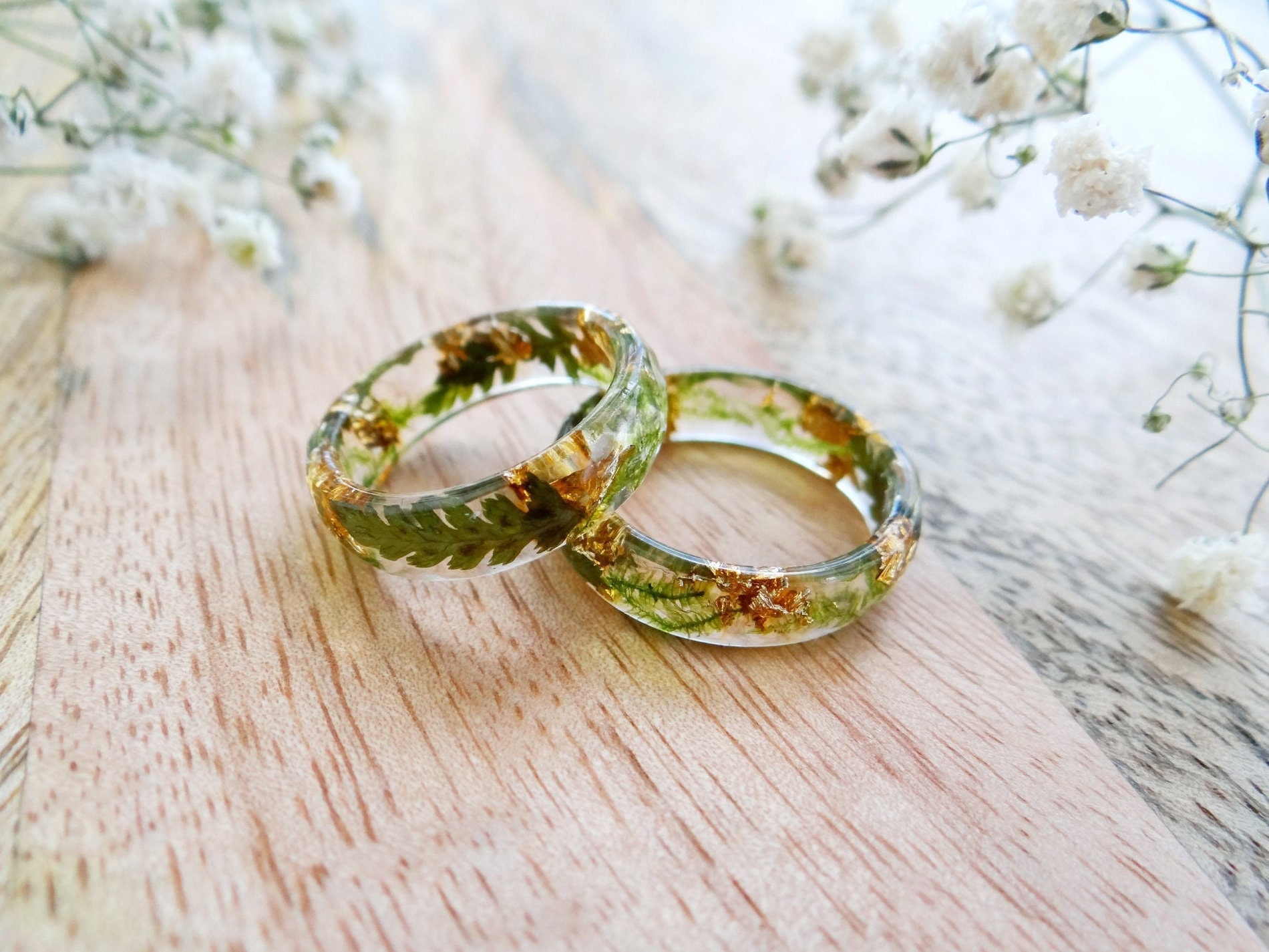 Enchanted Wooden Rings