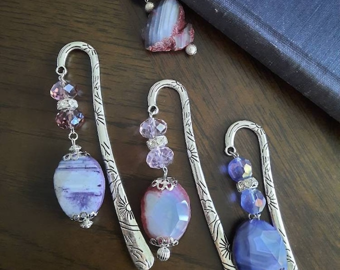 Featured listing image: Agate Stone Bookmarks